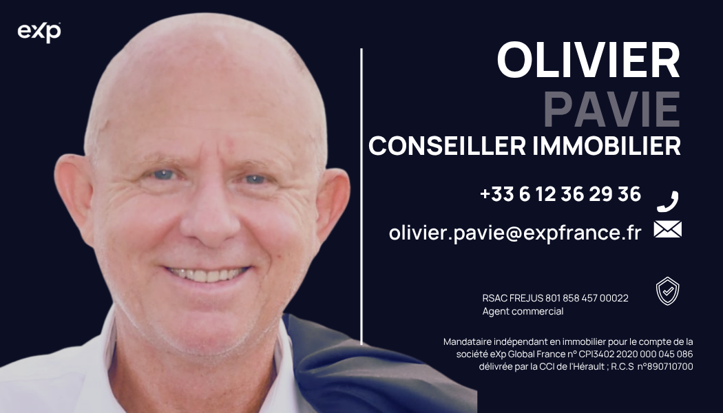 Olivier Pavie Conseiller Immobilier Côte d'Azur